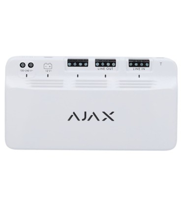 45W Ajax power supply module for FIBRA bus, white color