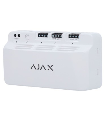 Modulo di alimentazione Ajax da 45 W per FIBRA, colore bianco