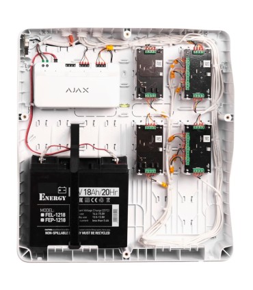Boîtier avec 8 emplacements pour modules Fibra Couleur	noir
