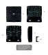 Alloggiamento con 8 slot per moduli Fibra Colore Nero
