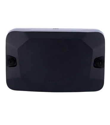 Carcasa con un espacio para módulos Fibra color negro