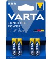 Piles alcalines Varta AAA LR03
