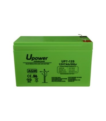 BATT1270-U - Batteria ricaricabile Upower
