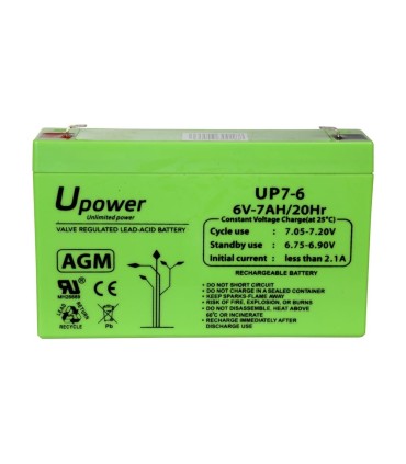 BATT-6070-U - Rechargeable battery Upower