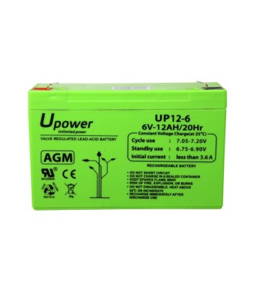 BATT-6012-U - Batería recargable Upower
