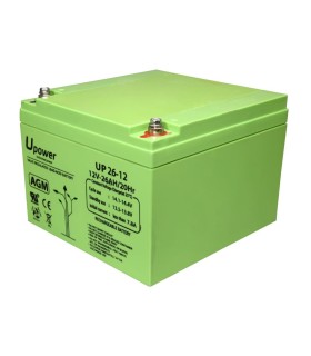 BATT-1226-U - Bateria recarregável Upower