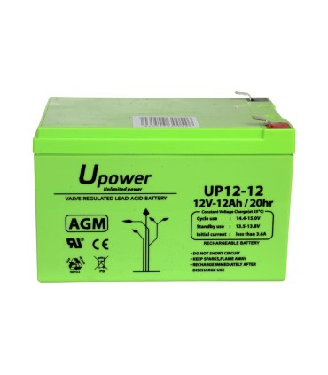 BATT-1212-U - Batteria ricaricabile Upower