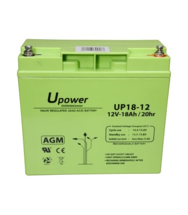 BATT-1218-U - Rechargeable battery Upower