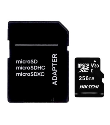 Scheda di memoria con adattatore 256 GB Hikvision