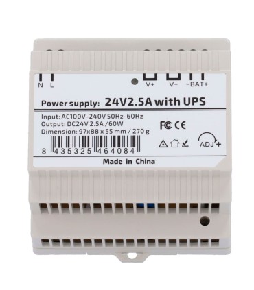 Power supply DC Output DC 24V 2.5Ah 60W UPS