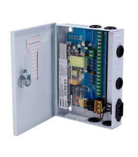 Power supply distribution box 1 AC input 180-246 V 9 outputs