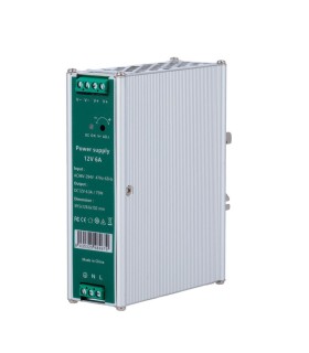 Alimentatore a commutazione uscita DC 12 V 6.3 A / 75 W