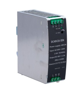 Fonte de alimentação comutada Saída DC 48 V 2.5 A / 120 W