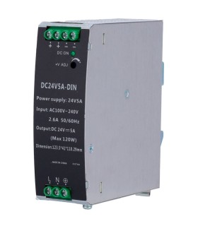 Fonte de alimentação comutada Saída DC 24 V 5 A / 120 W