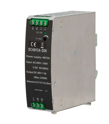 Alimentatore a commutazione uscita DC 48 V 5 A / 240 W