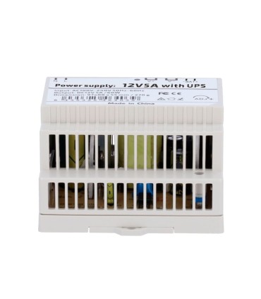 Alimentação elétrica com função UPS Saída DC 12 V 5 A / 60 W