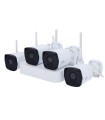 Kit de Videovigilancia Uniview con Conexión ethernet y WiFi