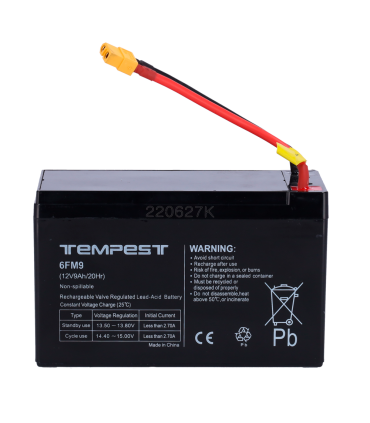 FPUBBY - Batterie pour TEMPEST-BAT300 URFOG