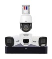 STARTERKIT-01 - Uniview 8-Channel PoE NVR Kit + 4 IP Cameras 4MP