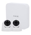 NVRKIT108-2XTURRET-W - Kit Videovigilância Ajax NVR 8 Canais + 2 TurretCam 5MP
