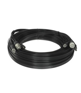 Câble coaxial avec audio et alimentation 20 mètres