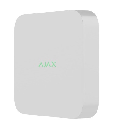 16-Channel AJAX Network Recorder,12V DC Power Supply, White