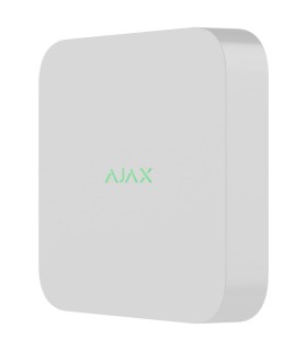8-Channel AJAX Network Recorder,12V DC Power Supply, White