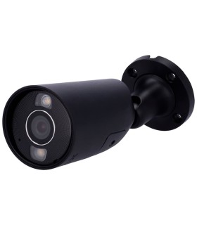 8 Megapixel Ajax IP bullet camera with white light night vision and infrared up to 50m - Black color