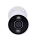 8 Megapixel Ajax IP bullet camera with white light night vision and infrared range up to 50m - White color