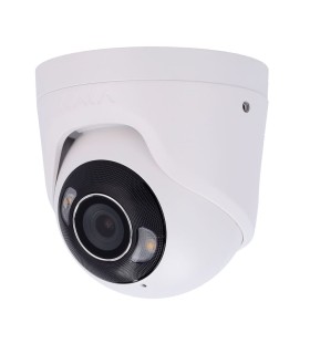 Camara IP Ajax 5MP branca lente 4mm dupla iluminação
