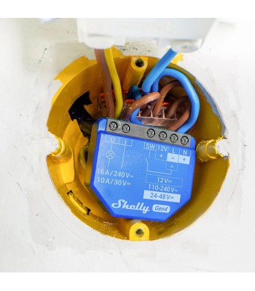 Módulo Interruptor Inteligente Wi-Fi Shelly 1 Gen 4
