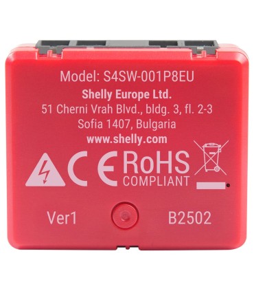 Interrupteur Intelligent Wi-Fi Shelly 1PM Mini Gen 4