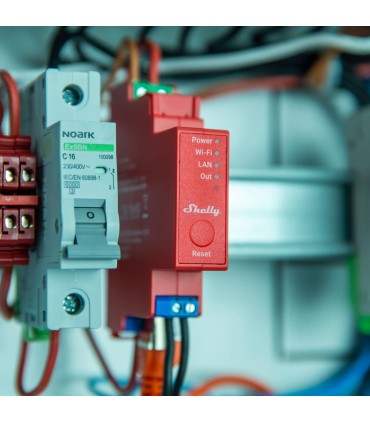 Relais Intelligent pour Rail DIN Shelly Pro 1PM