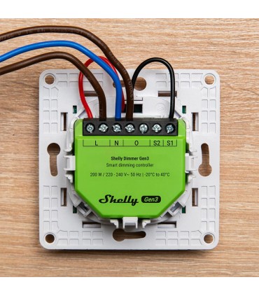 Regulador de Intensidad Wi-Fi Shelly Dimmer Gen4