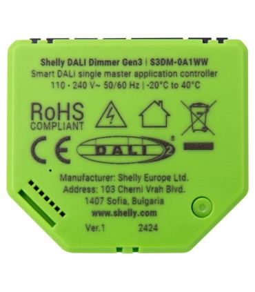 Shelly DALI Dimmer Gen3 Smart Wi-Fi Gateway