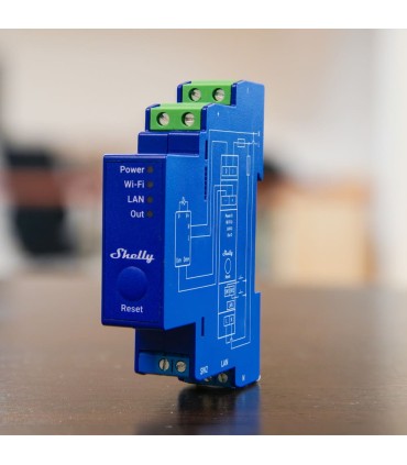 Regulador de Calha DIN Shelly Pro Dimmer 0/1-10V PM