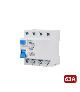 Interruptor diferencial Corriente nominal 63A 4 polos (instalaciones trifásicas)