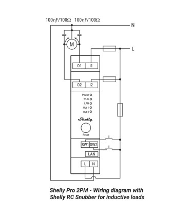 Supresor de Picos Shelly RC Snubber
