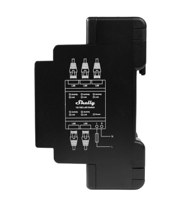 Switch de Red Industrial Shelly LAN Switch