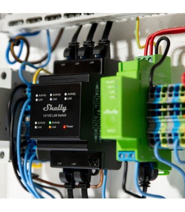 Switch de Red Industrial Shelly LAN Switch