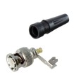 BNC screw-on Connector For CCTV Cables