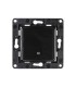 Interruptor Mecânico Shelly Wall Switch 1 preto