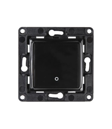 Mécanisme d'Interrupteur Shelly Wall Switch 1 Noir