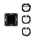 Pulsador Mecánico de Pared Shelly Wall Switch 1 Negro