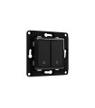 Shelly Wall Switch 2 Black