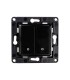 Shelly Wall Switch 2 Black