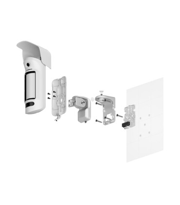 Ajax CurtainCam Outdoor HighMount PhOD - Detetor de Cortina