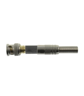  Conector BNC para soldar com manga retractil