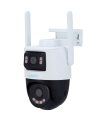 UHO-P2S-M55F34 - Cámara IP WiFi Uniarch 5MP Doble lente 2.8 mm panorámica y 4 mm PTZ