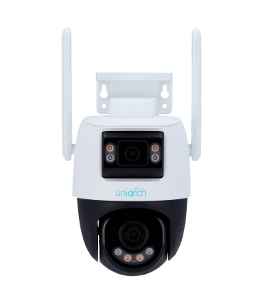UHO-P2S-M55F34 - Telecamera IP WiFi Uniarch 5MP Doppia ottica 2.8 mm panoramica e 4 mm PTZ